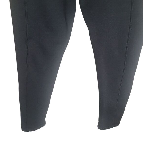 Title Nine Fleece Lined Leggings Women's Size Medium Black Comfort Outdoor READ - Picture 4 of 14
